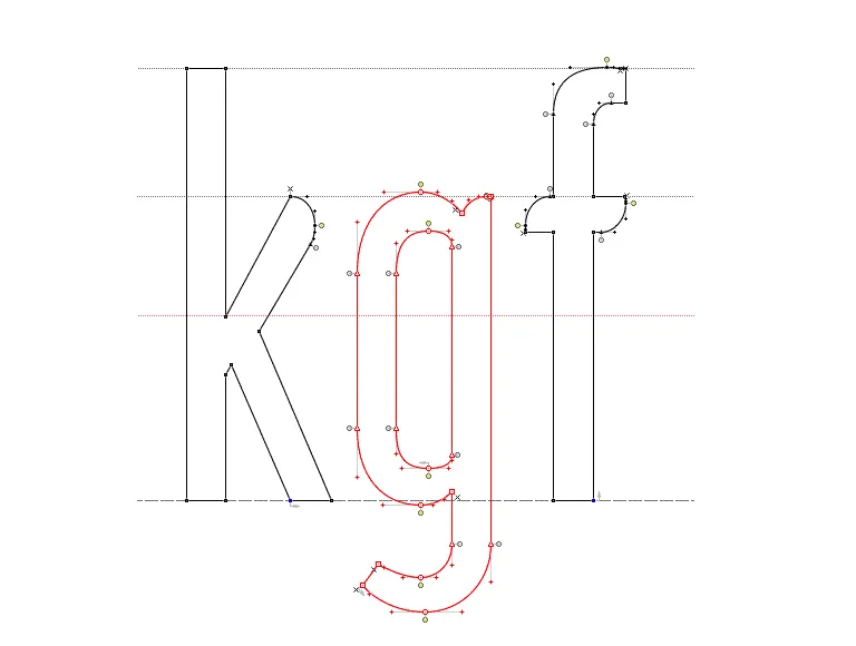 Kuat technical drawings